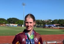 Regional Sport: Barcy junior sets track alight