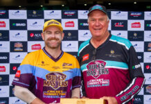 Seamers and Scorchers tie