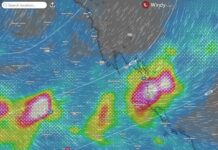 EX-TC Koji brings a drenching to highlands