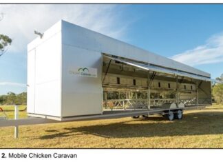 Chicken caravan offers an ‘eggs-act’ environmental benefit